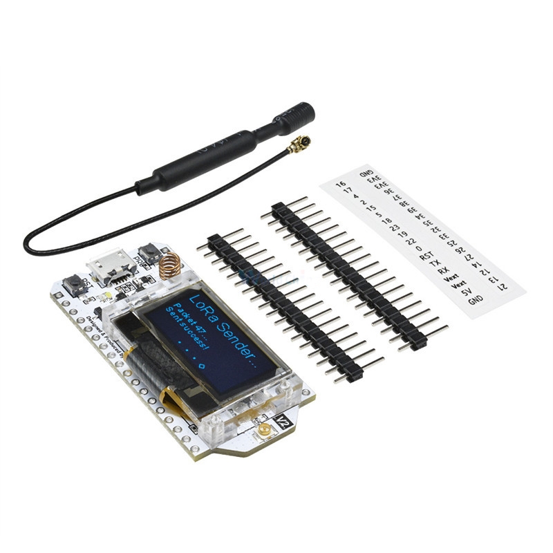 868-915MHz LoRa ESP32 Oled Wifi SX1276 Module + Antenna 