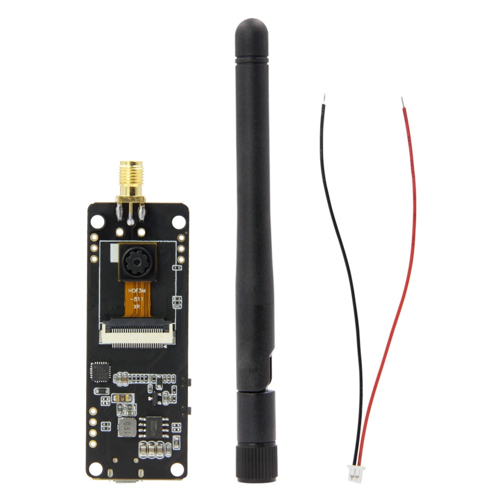 LILYGO® TTGO T-Journal ESP32 Camera Module Development Board OV2640 Camera SMA Wifi 3dbi Antenna 0.91 OLED Camera Board