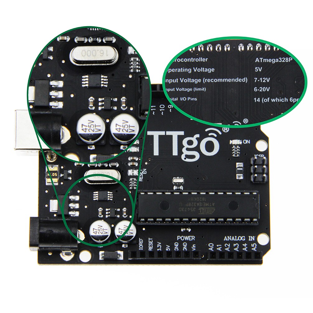 LILYGO TTGO UNO Starter Kit microcontroller board