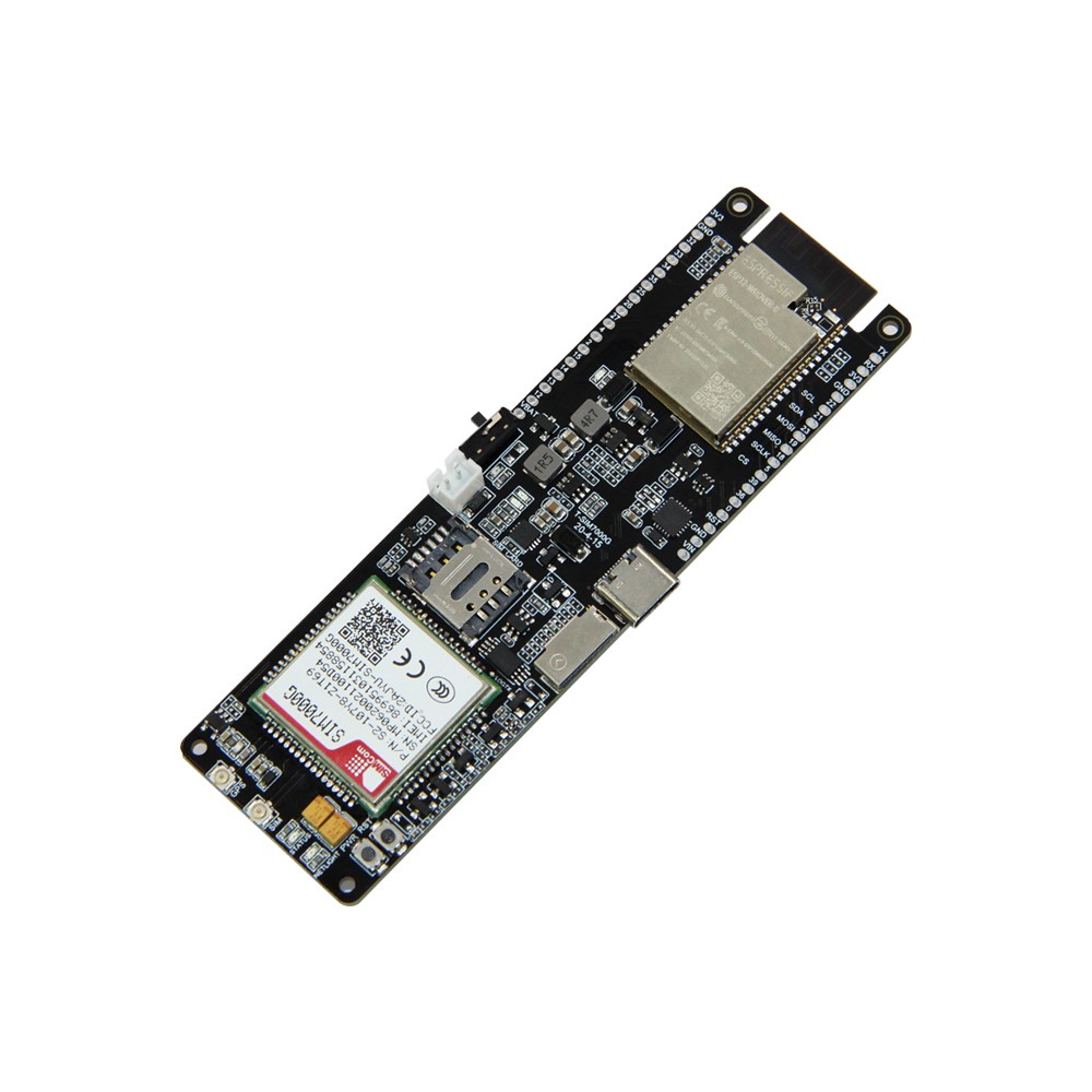 LILYGO® TTGO T-SIM7000G Module ESP32-WROVER-B Chip WiFi Bluetooth 18560 Battery Holder Solar Charge Development Board