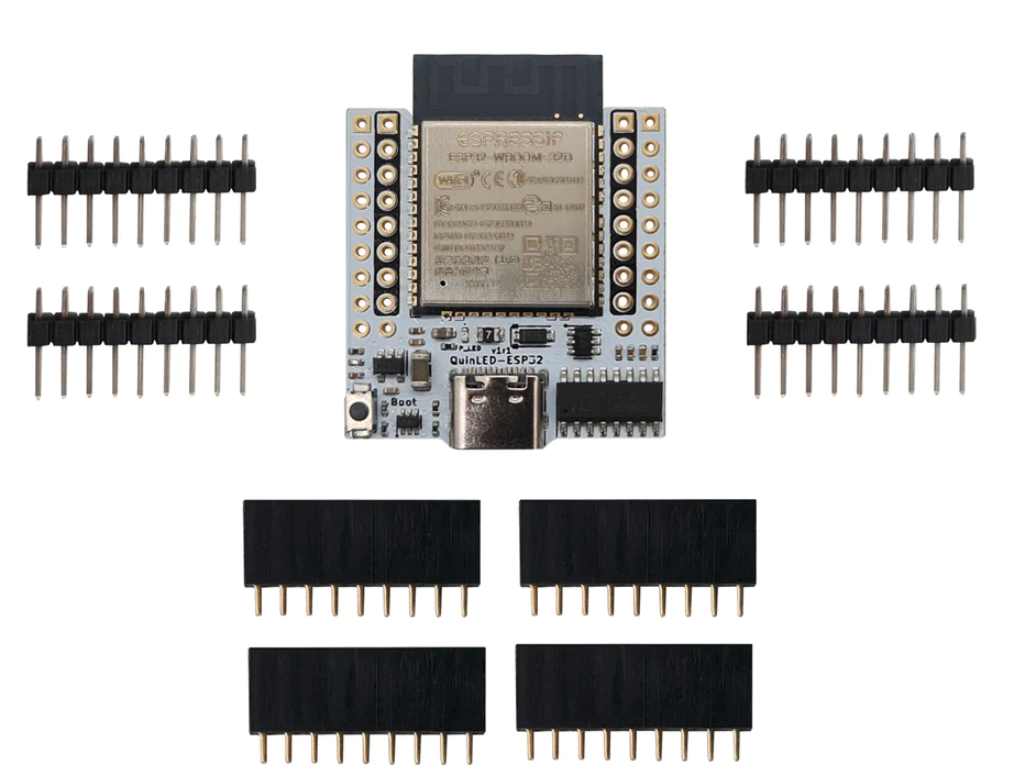 Rock Pi 4 QuinLED-ESP32