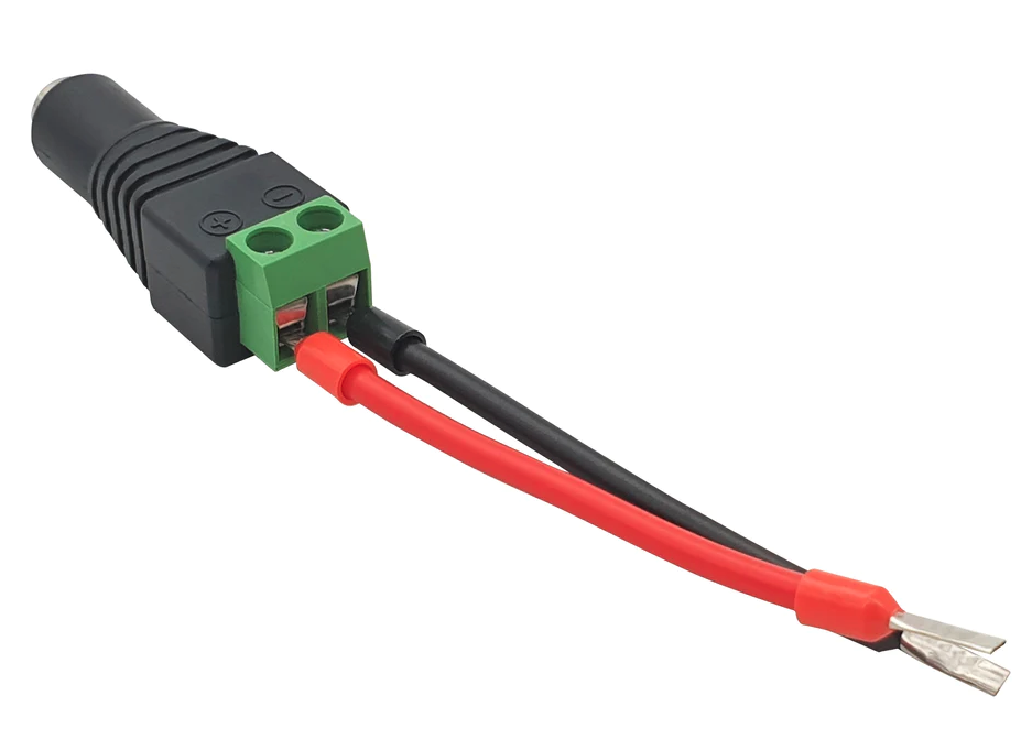 DC Connector wired for QuinLED Dig Uno