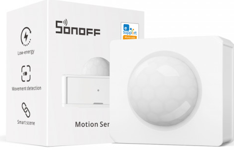 Sonoff PIR3 Motion Sensor and Packaging