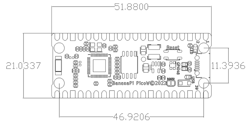 Banana Pi PicoW-S3 diagram