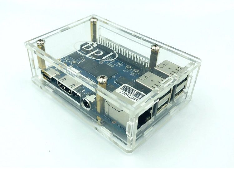 Banana Pi M4/M5 Acrylic Case (BPI-M4)(BPI-M5)