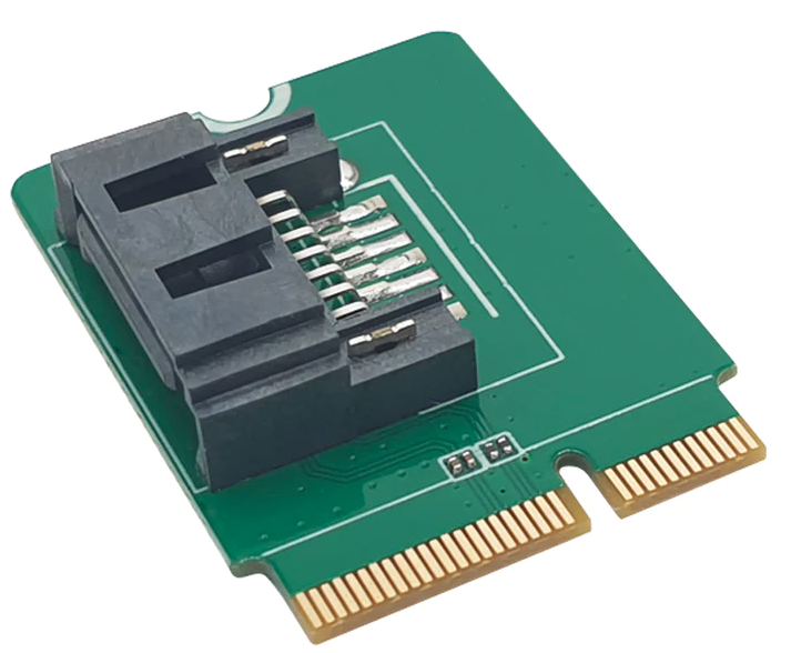 Rock Pi RADXA M.2 E Key to SATA Breakout Board