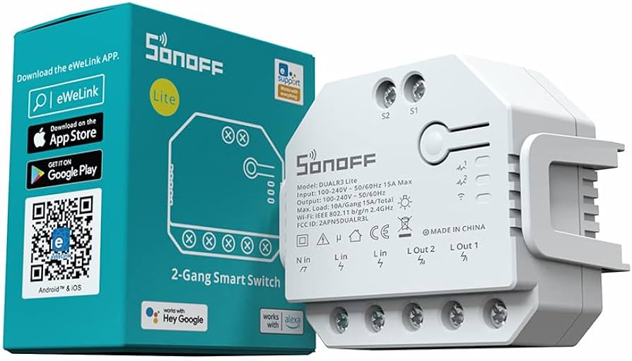 Sonoff Dual R3 Smart Wireless Switch