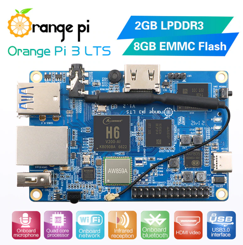 Orange Pi 3 LTS