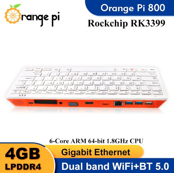 Orange Pi 800 (RockChip RK3399)