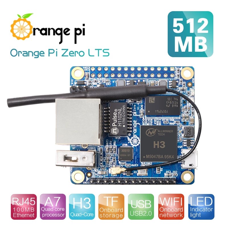 Orange Pi Zero LTS 512MB