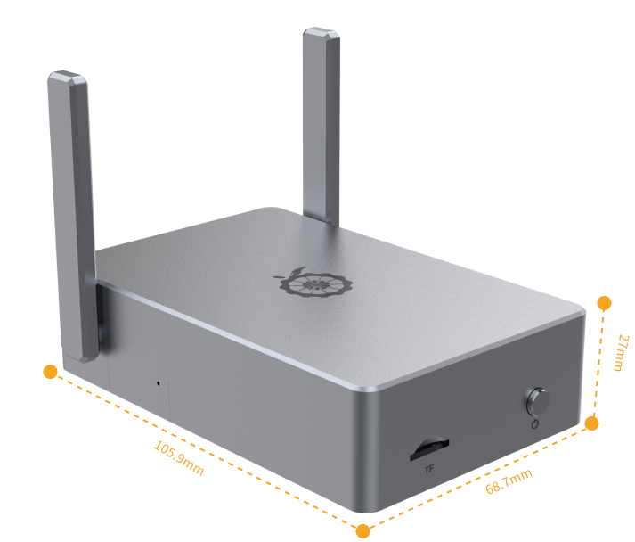 Orange Pi 5B Aluminum Case