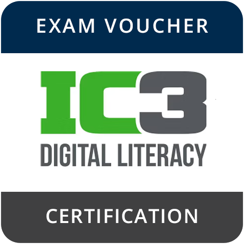 IC3 Digital Literacy Exam Voucher