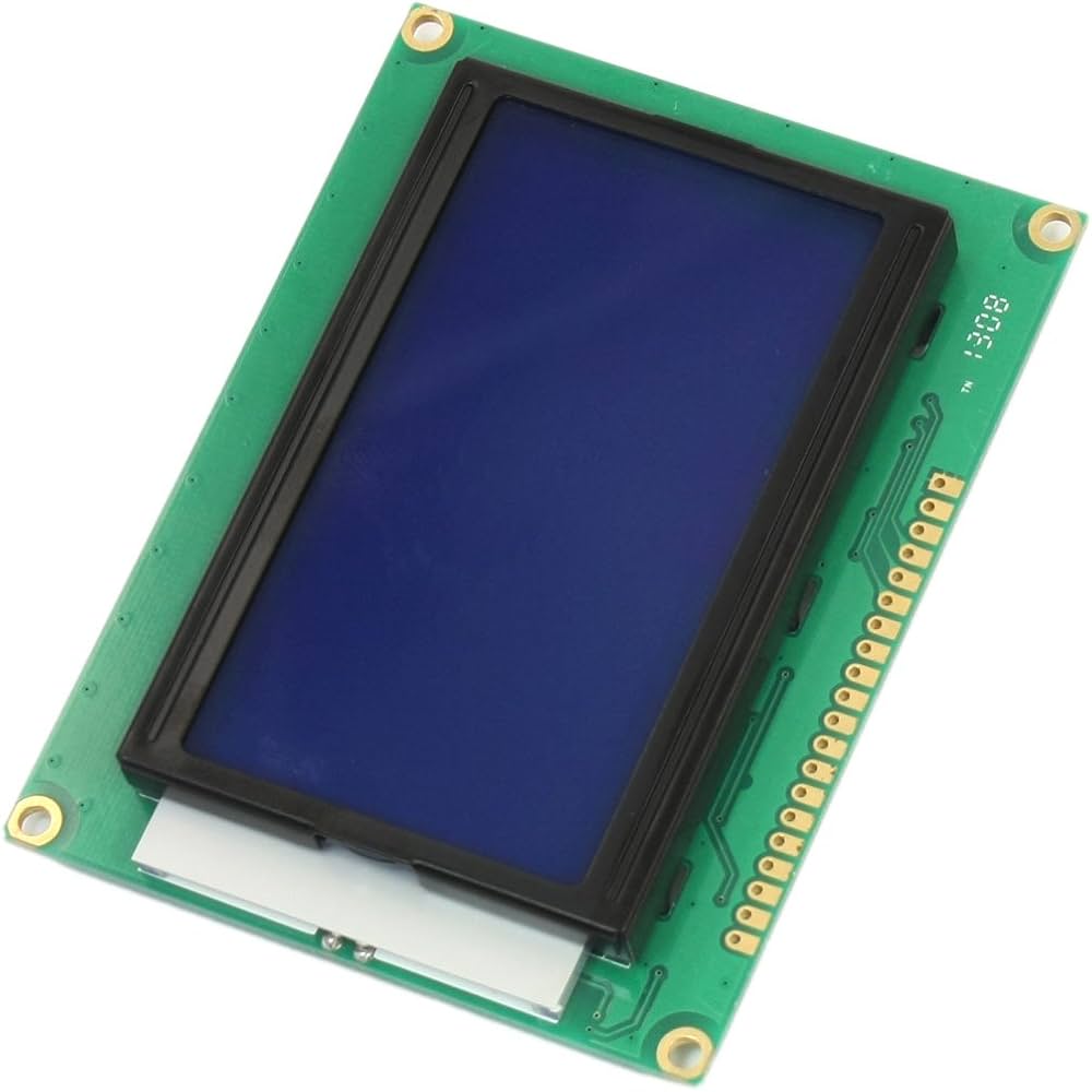 LCD Screen 12864B Yellow-Green Screen (YXA470)