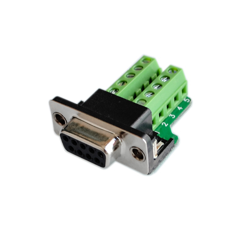 DB9 Serial Solderless Terminals with shell (YXA823)