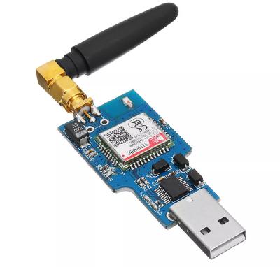 LC-GSM-SIM800C-2 USB to GSM Serial Port GPRS SIM800C Module with bluetooth Computer Control 