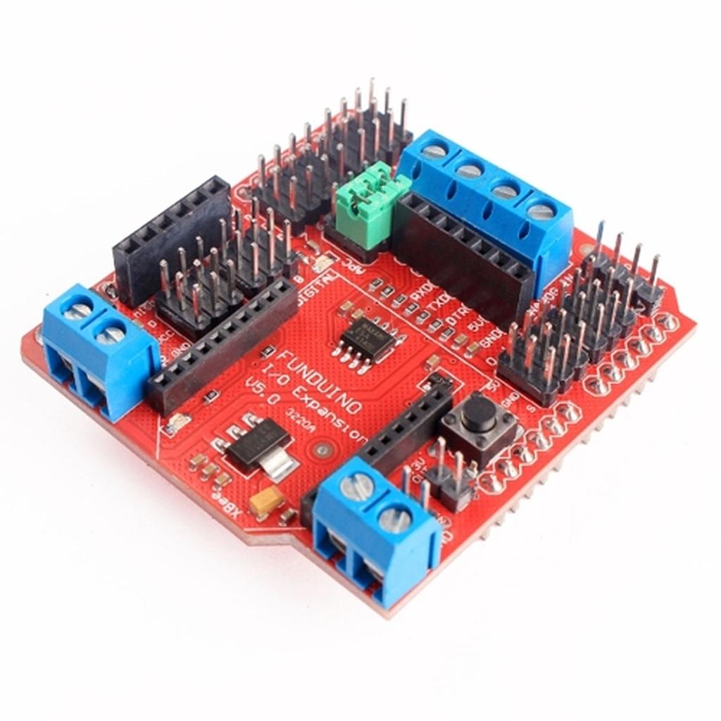 Arduino I/O Expansion Board with RS485 - Xbee, Bluetooth, APC220, SD Card Interfaces