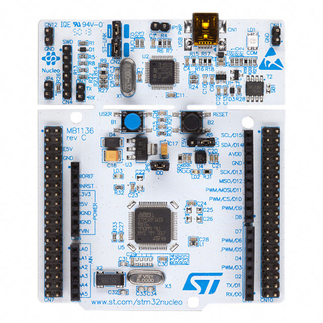Nucleo0F193RB, STM32F1 Nucleo Board