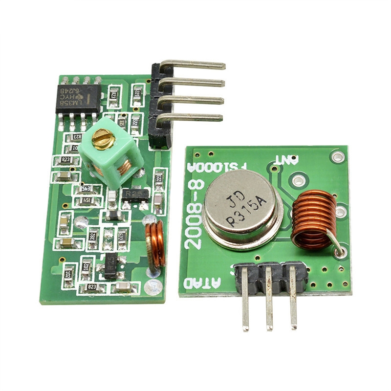 RF wireless receiver transmitter module 433/315MHZ 5V