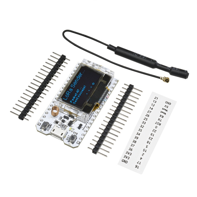 868-915MHz LoRa ESP32 Oled Wifi SX1276 Module + Antenna 