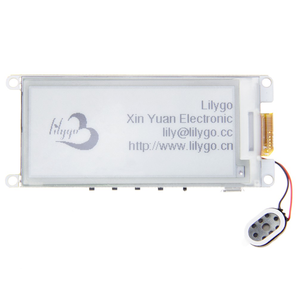 LILYGO TTGO T5 V2.2 ESP32 2.9&quot; EPaper Plus Module E-Ink Speakers