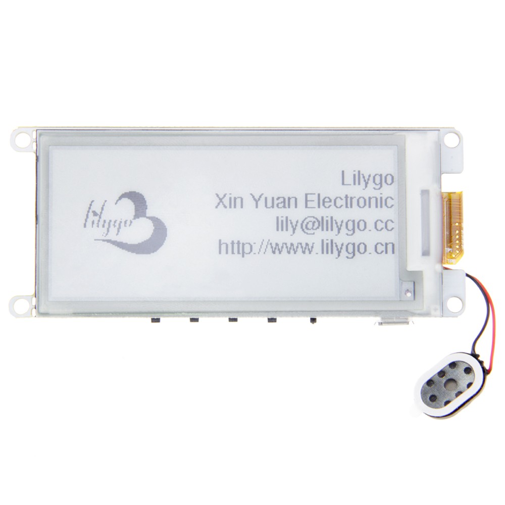 LILYGO TTGO T5 V2.2 ESP32 2.9&quot; EPaper Plus Module E-Ink Speakers