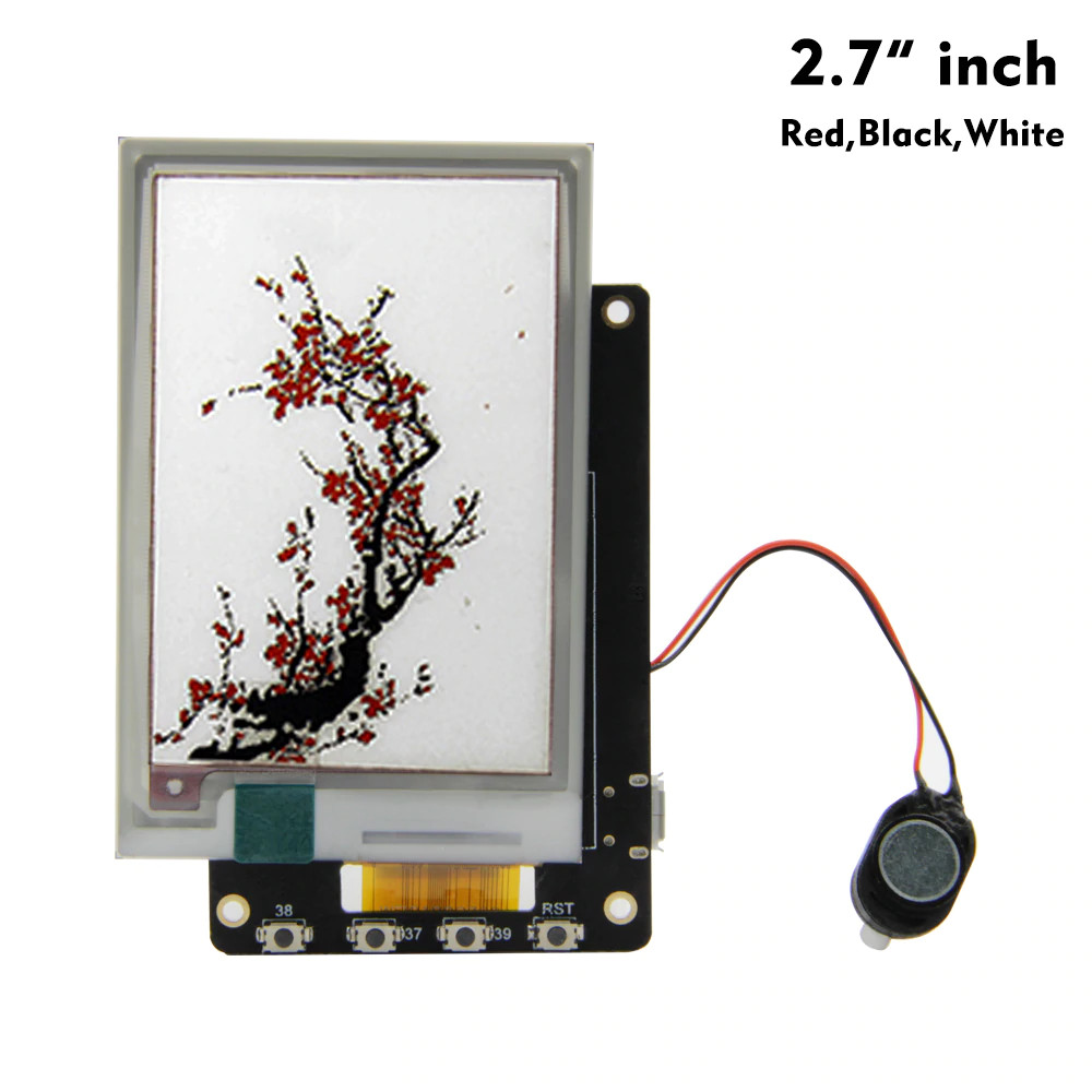 LILYGO TTGO T5 Red Display EPaper Electric Development Board