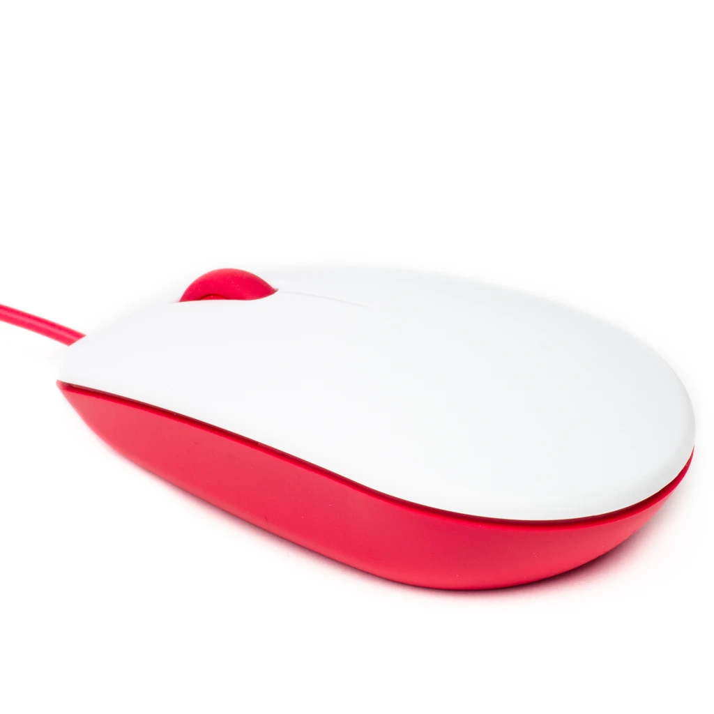 Raspberry Pi Official Mouse Red/White