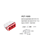 PCT103D 3 Pin Push Splice Cable Connector Conductor