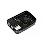 Black Poly+ Case For Raspberry Pi 4, With Dedicated MINI Cooling Fan
