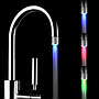 Color Changing LED Faucet Color Changing Water Tap Light Silver