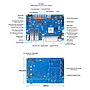 Banana Pi R4 top and botton of the board